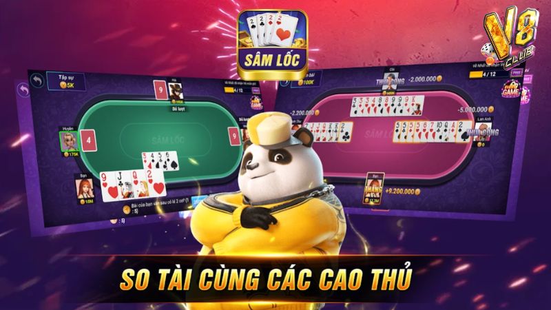Sâm online cho phép gamer tranh tài cùng cao thủ trên toàn thế giới